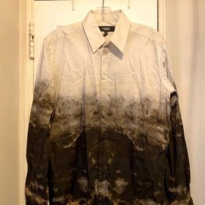 Fendi cloud abstract print shirt